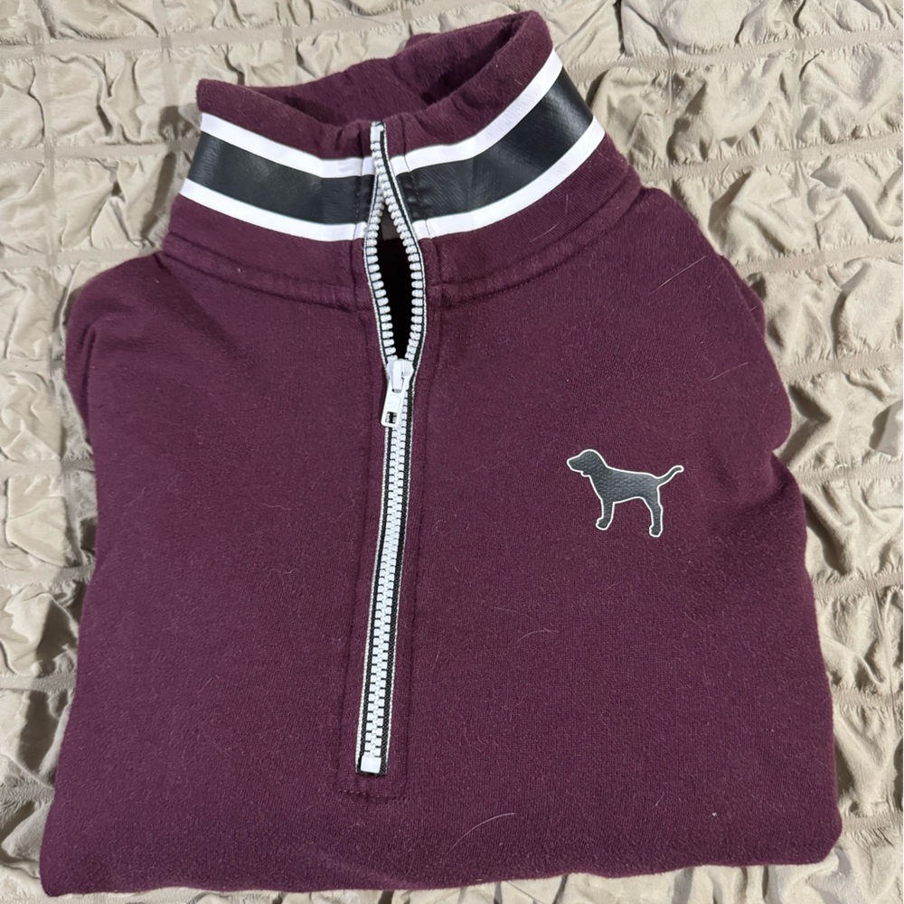 Victoria Secret PINK Half Zip Long-Sleeve